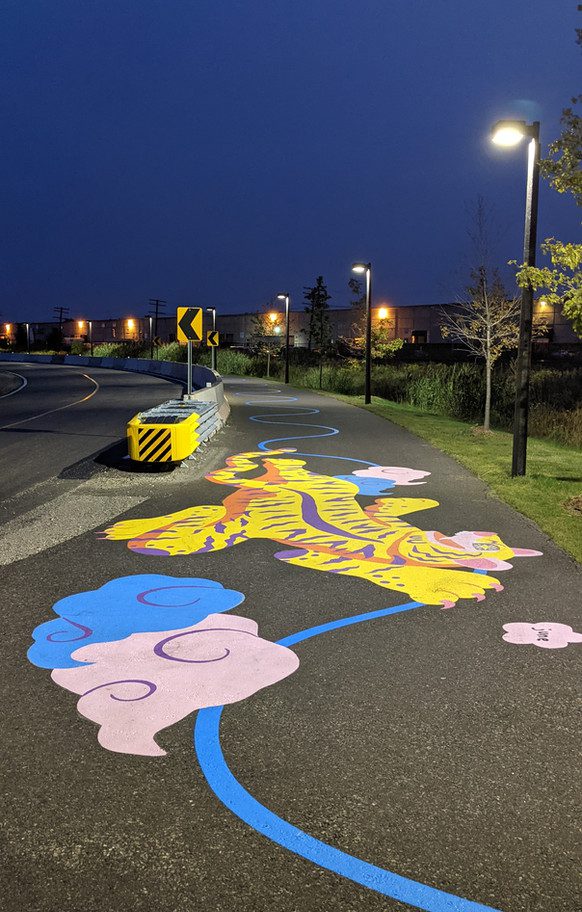 Painted Path - XOXO Downsview