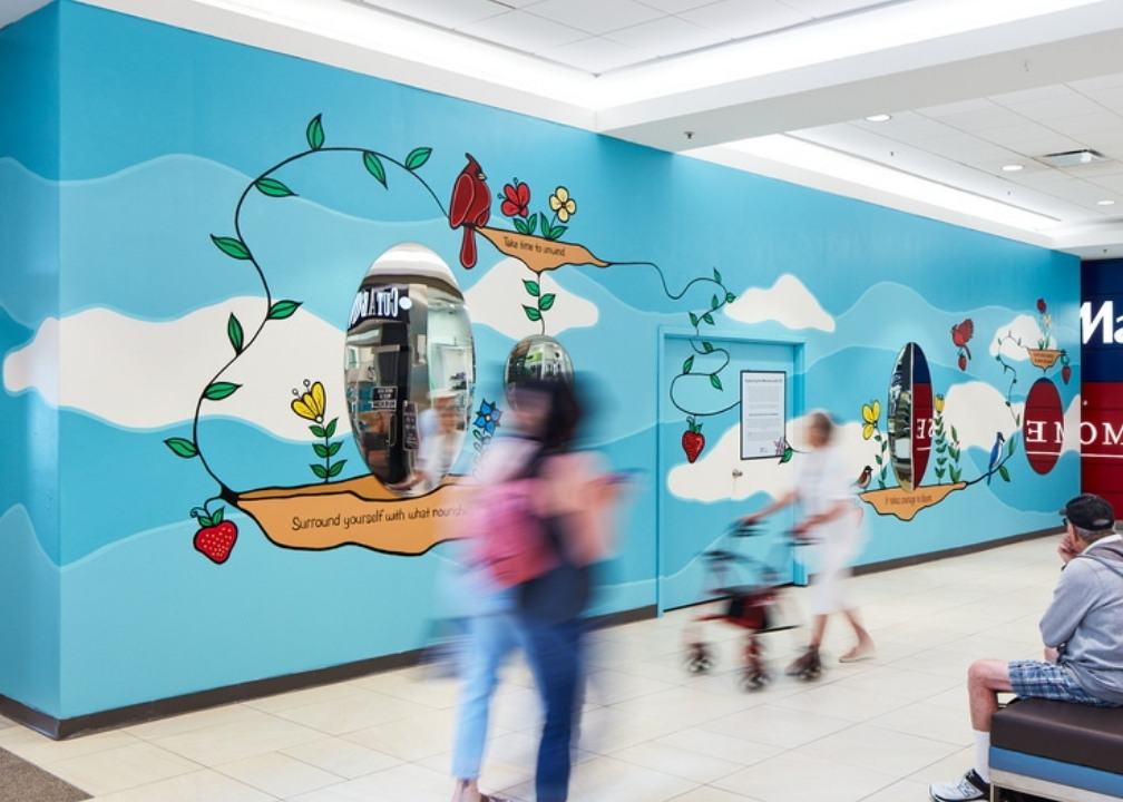 Art to bring a renewed sense of hope and wellness to local communities, Mural by Hawlii Pichette / Urban Iskwew in London (Ontario) Photos by Eliot Wright