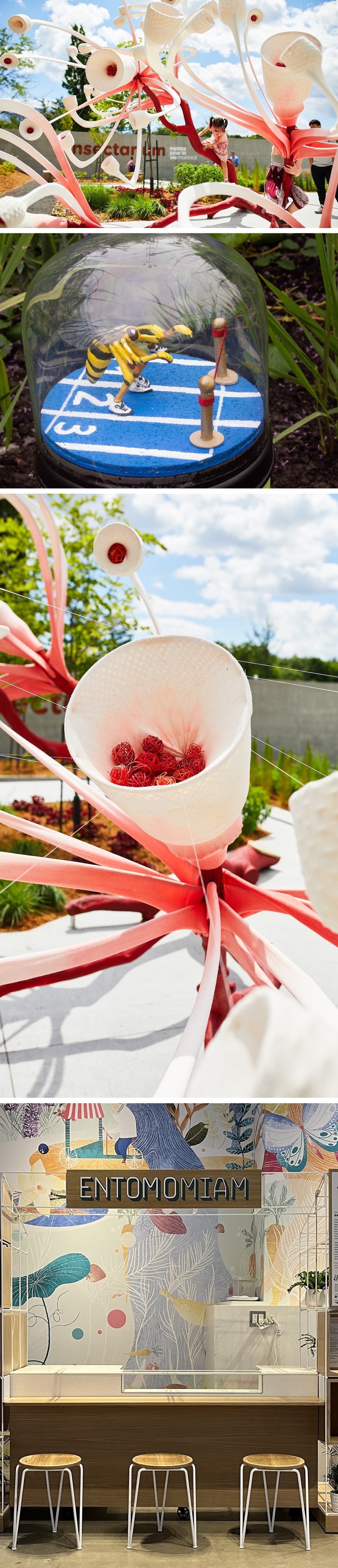 Des installations artistiques pour célébrer la réouverture de l’Insectarium et magnifier son jardin des pollinisateurs | MASSIVart - Intégration de l'art Des installations artistiques pour célébrer la réouverture de l’Insectarium et magnifier son jardin des pollinisateurs | MASSIVart - Intégration de l'art