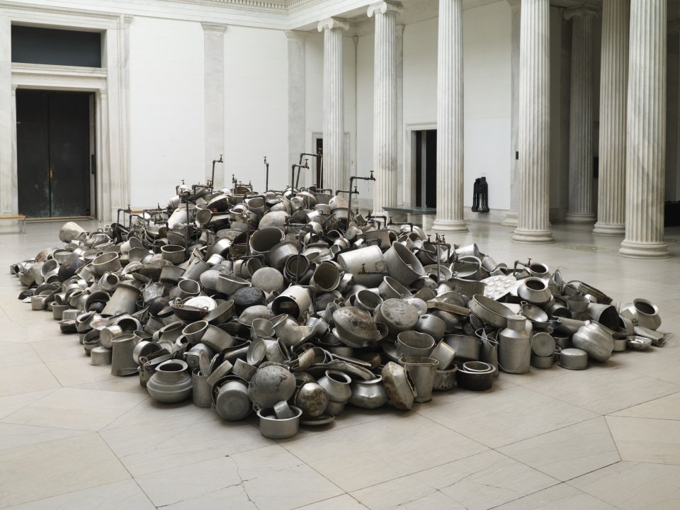 Breathtaking Art Installations Made with Recycled Materials (Part One) - This is not a fountain by Subodh Gupta