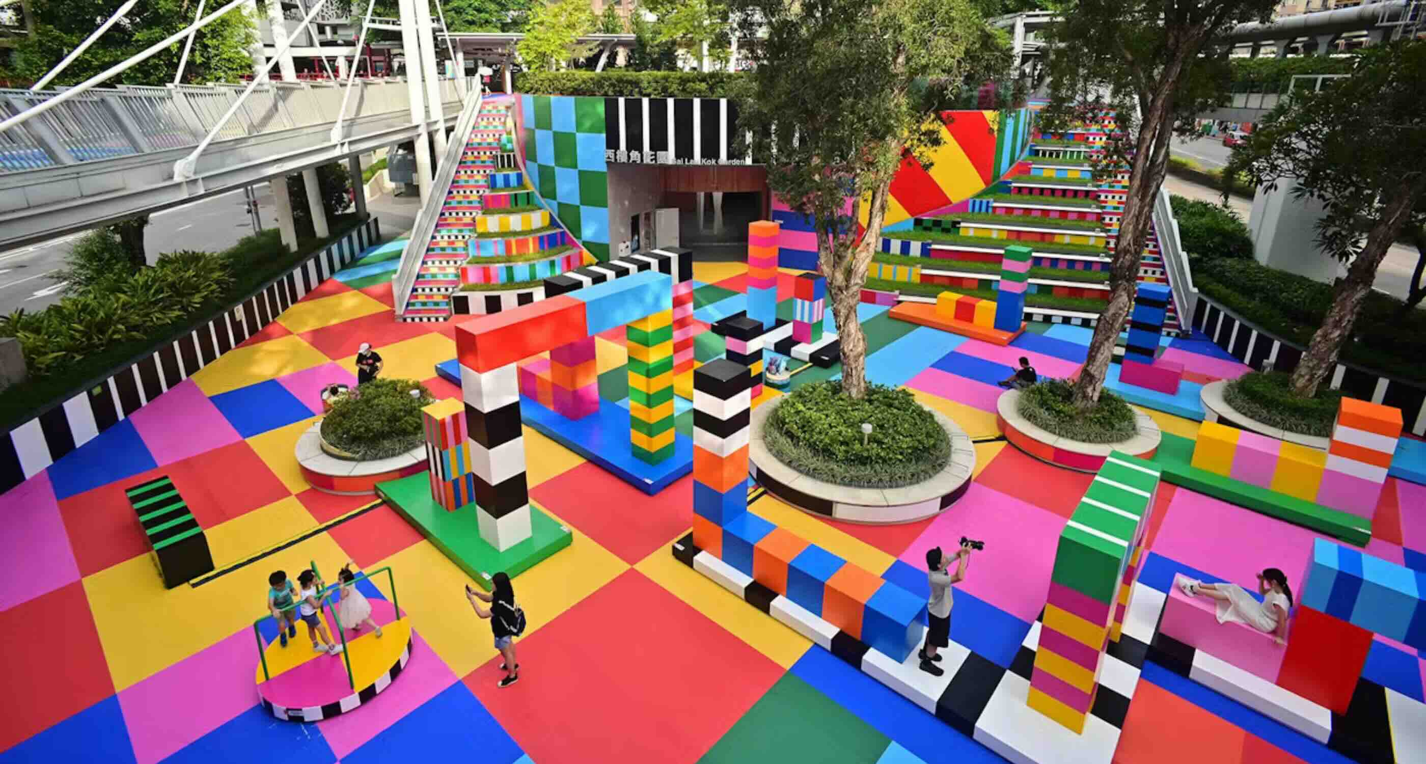 MASSIVart's Favourite Inspirational Picks for Creative Placemaking and Public Art Installations of 2023 - Craig and Karl’s “PRISMATIC”